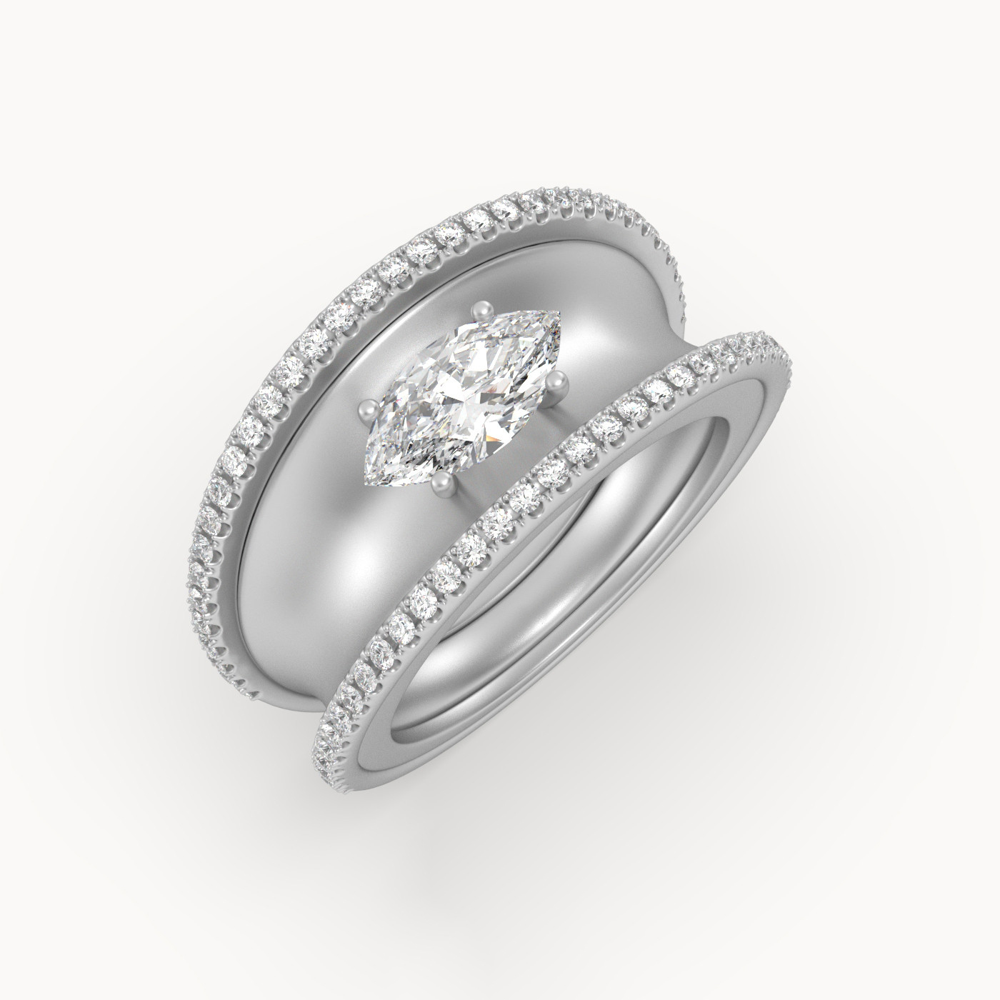White Gold Diamond Bracelet